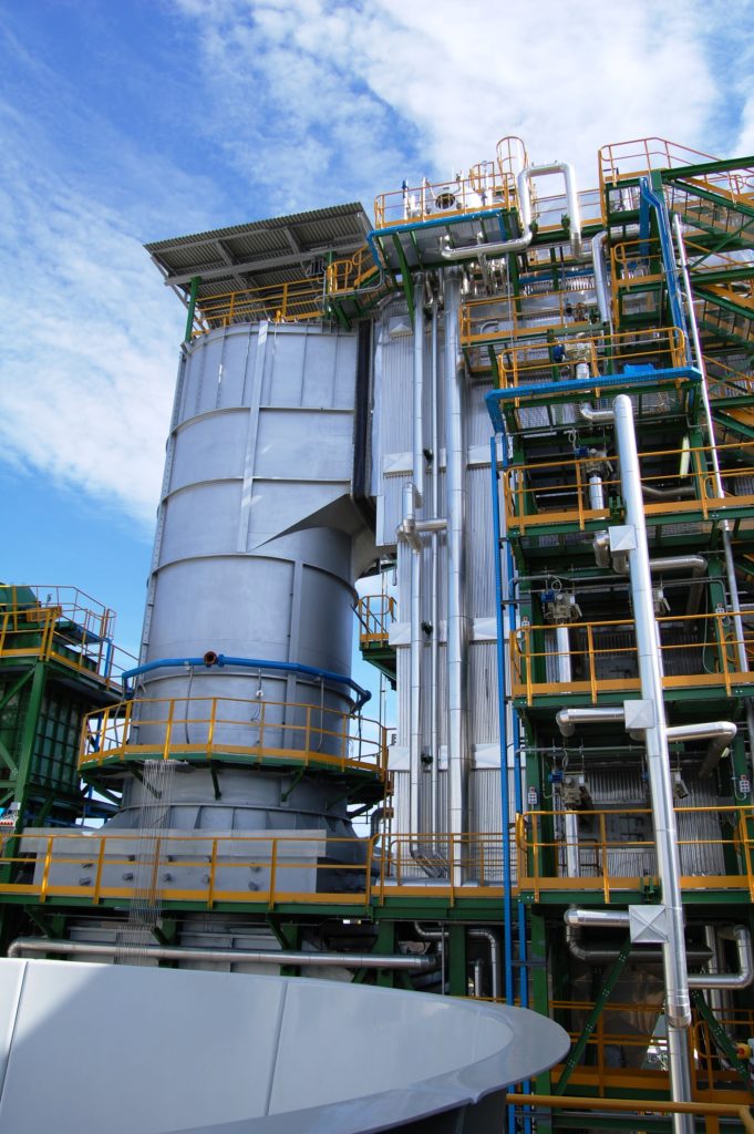 Biomass plant furnace 24 MWth